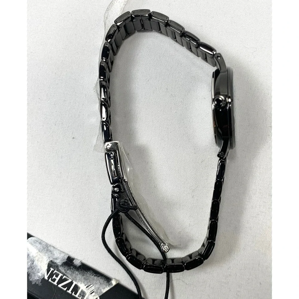 Citizen Quartz Watch Womens G011-S106877‎ Black Metal Bracelet Japan NEW BATTERY